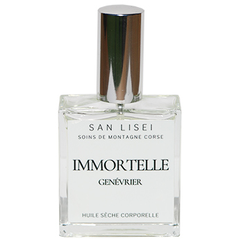 Huile sèche corporelle à l'Immortelle San Lisei 50 ml