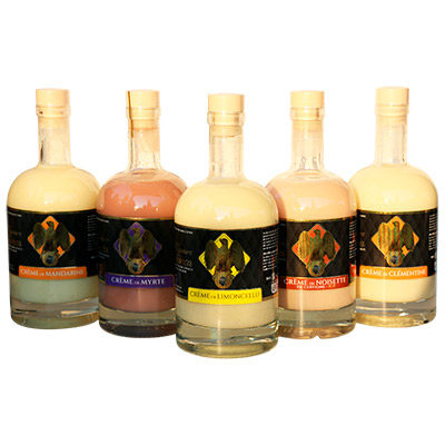 Crmes de liqueur artisanales de Casinca
