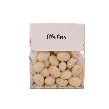 Amandes coco caramélisées enrobées de chocolat ivoire Ella Crea 150 g