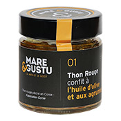 THON ROUGE DE LIGNE, confit à l’huile d’olive et aux agrumes Mare&Gustu