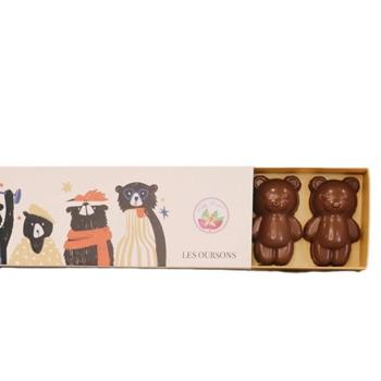 Assortiment de 6 Nounours praliné guimauve Ella Crea 125 g