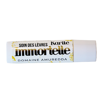 Stick soin des lèvres à l'Immortelle et Beurre de Karité Domaine Amuredda