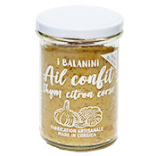 Ail confit au thym et citron Corse I Balanini 180 gr