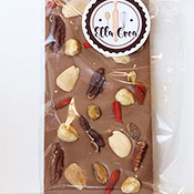 Tablette au chocolat Lait ou Noir Ella crea 100 gr