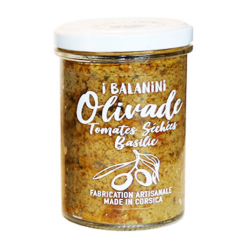 Olivade Tomates séchées, basilic I Balanini 180 gr